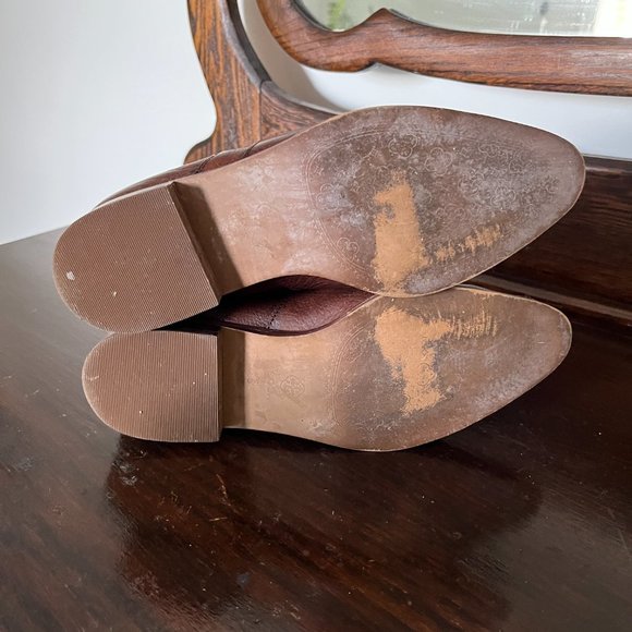 Last Chance! Isola Mora Whiskey Canneto Brown Boots with Original Box - Size 6 - Picture 9 of 10